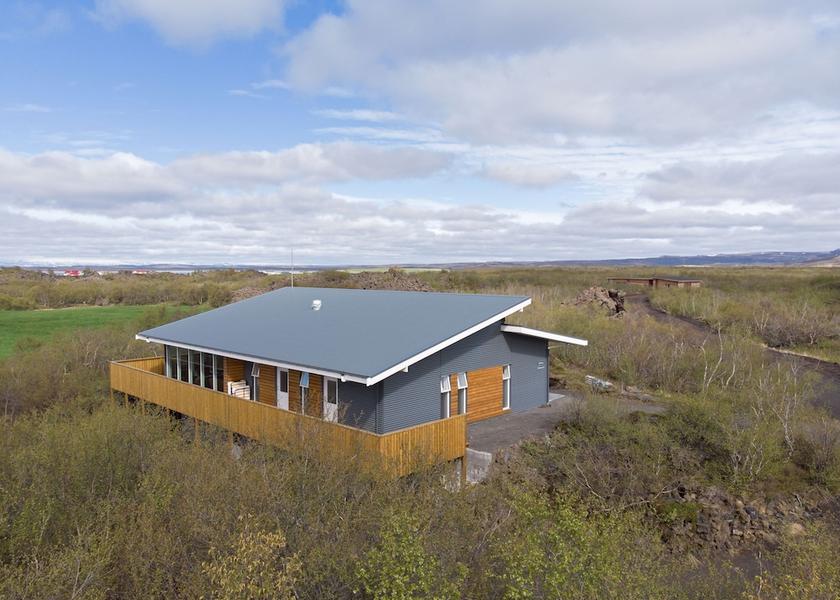 Northeast Region Myvatn Aerial View