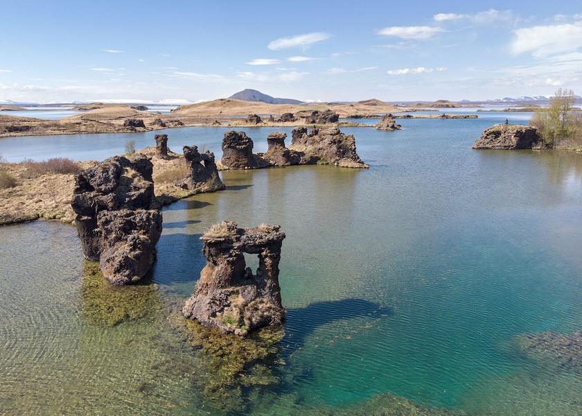 Northeast Region Myvatn Lake
