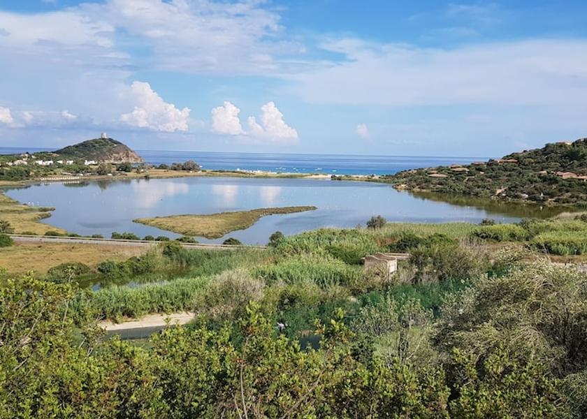 Sardinia Domus de Maria Aerial View