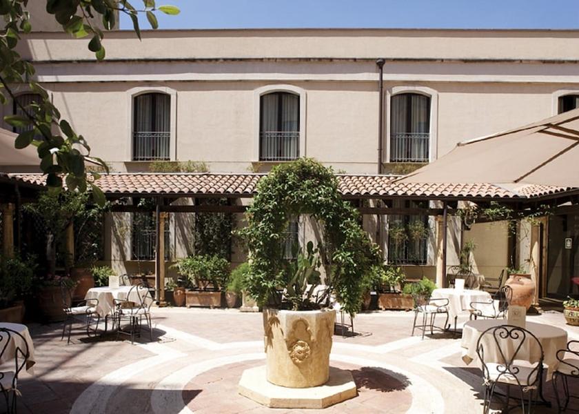 Sicily Catania Courtyard view