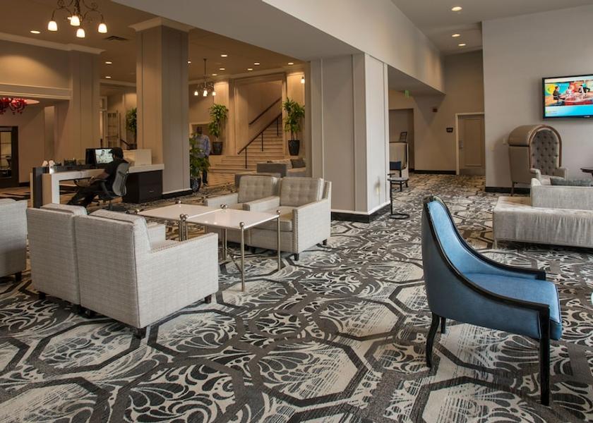 Michigan Detroit Lobby sitting area