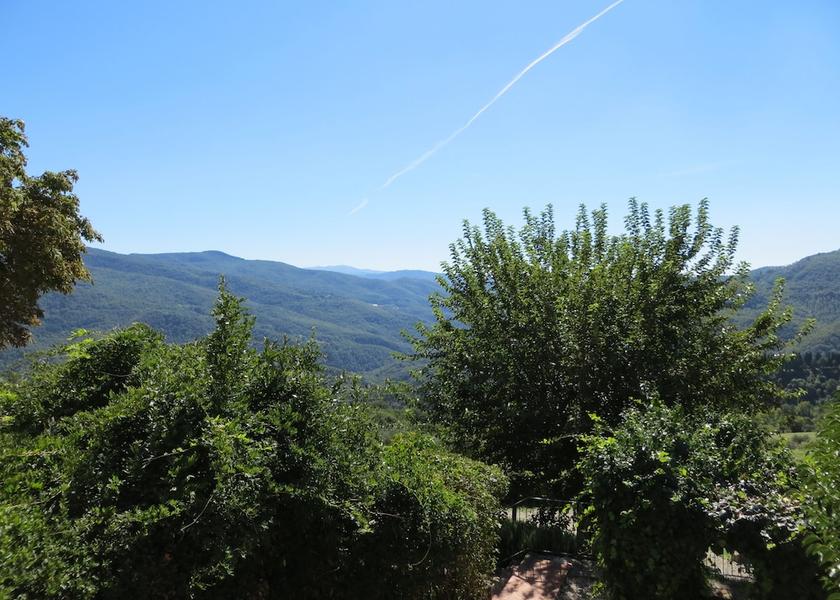 Tuscany Dicomano View from Property