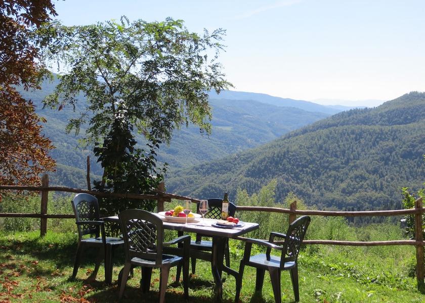 Tuscany Dicomano View from Property