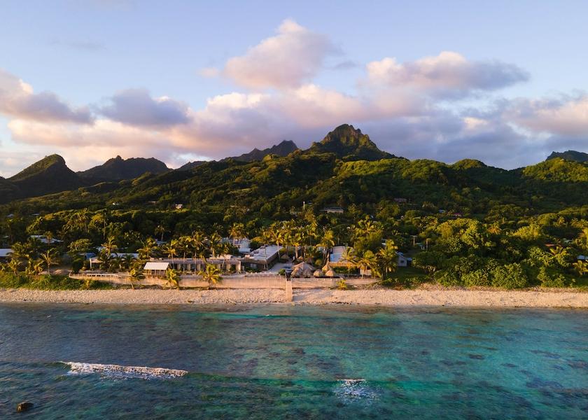  Rarotonga Aerial view