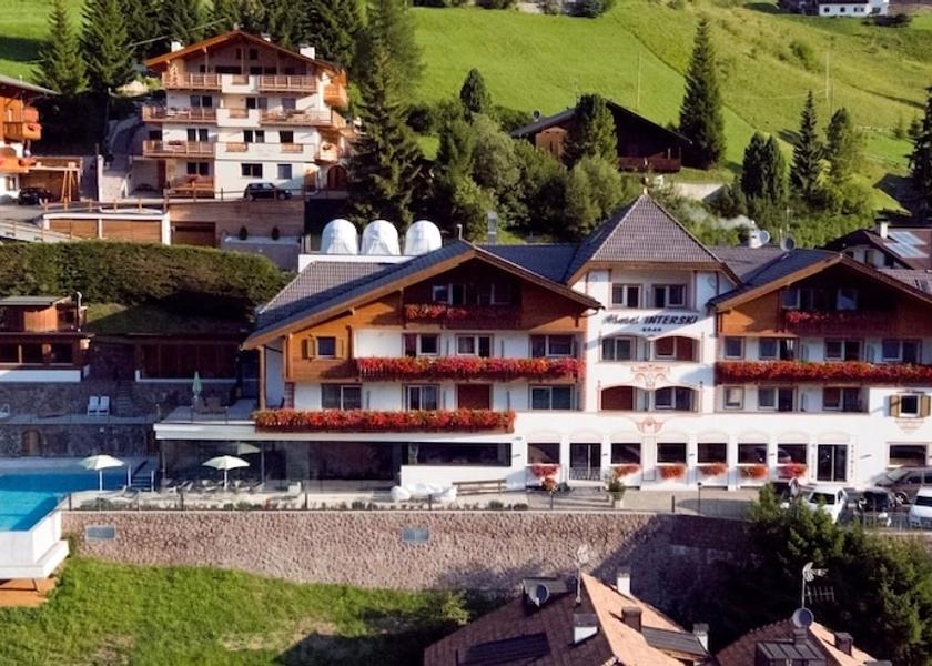 Trentino-Alto Adige Santa Cristina Val Gardena Aerial View