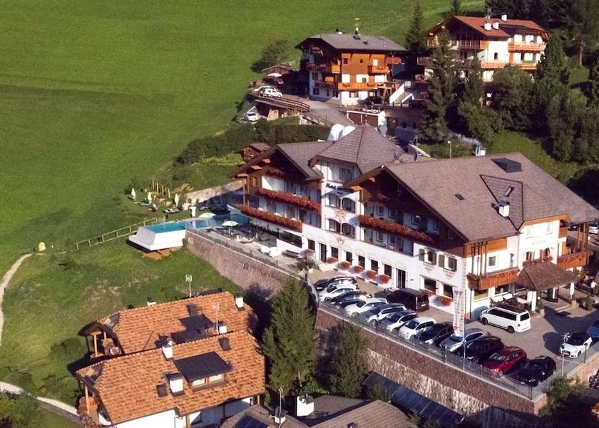 Trentino-Alto Adige Santa Cristina Val Gardena Aerial View