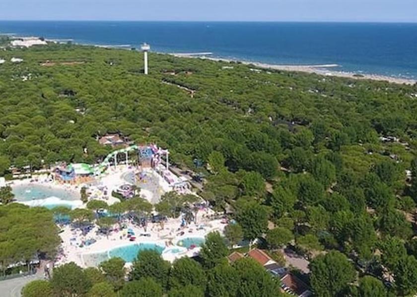 Veneto Cavallino-Treporti Aerial view