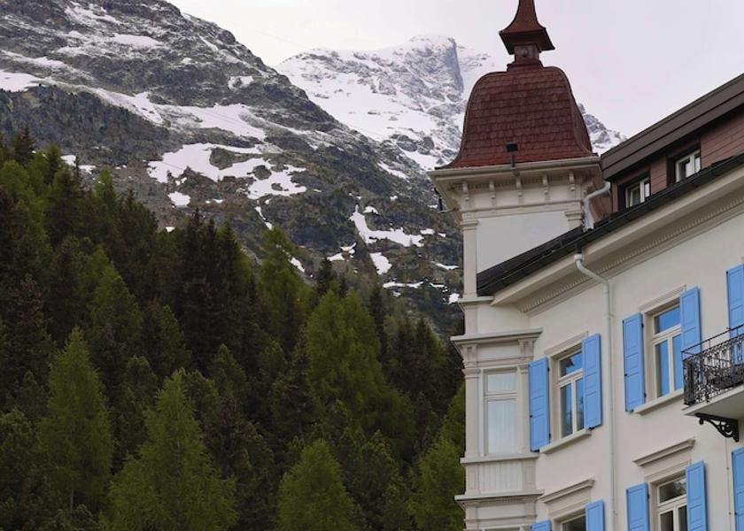 Graubünden St. Moritz Mountain view