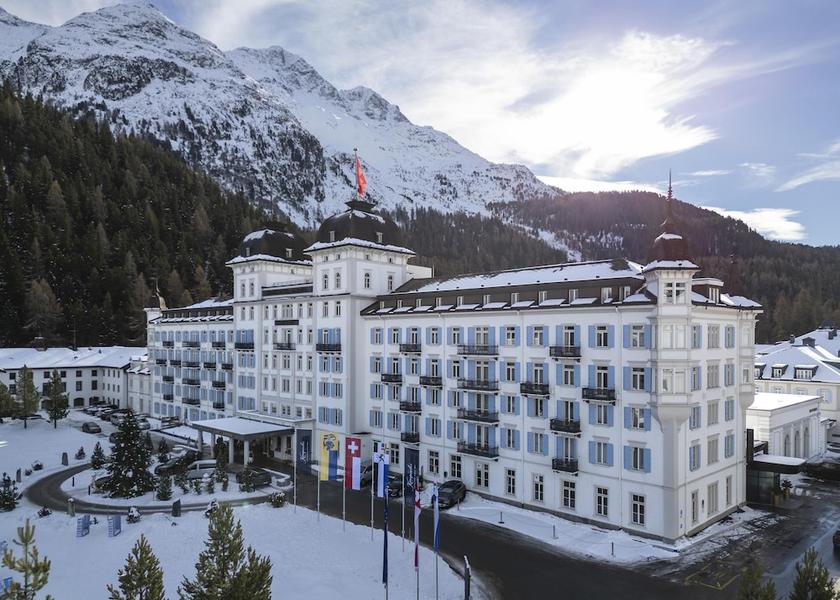 Graubünden St. Moritz Courtyard