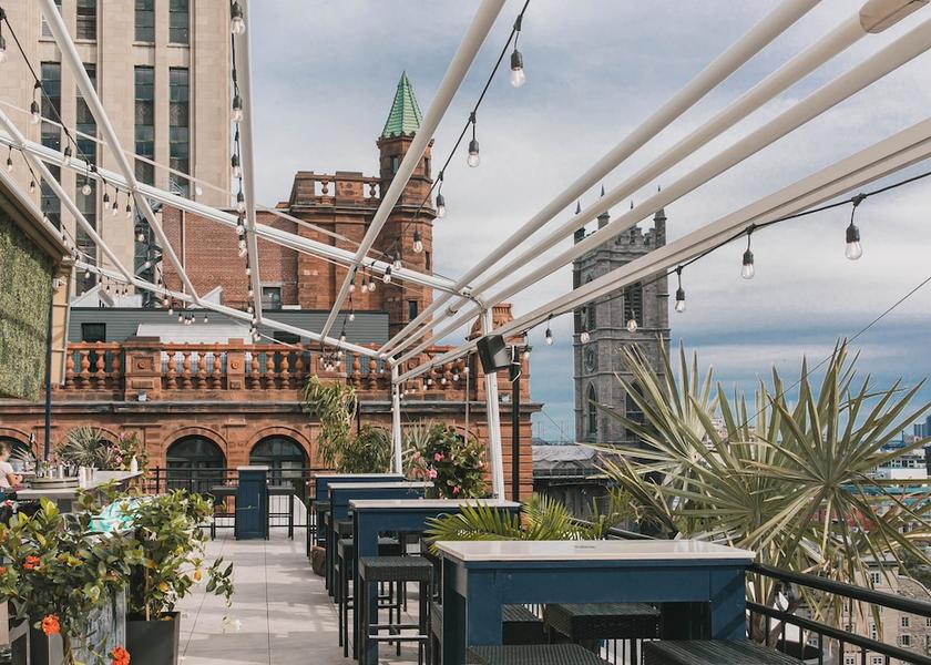 Quebec Montreal Rooftop terrace