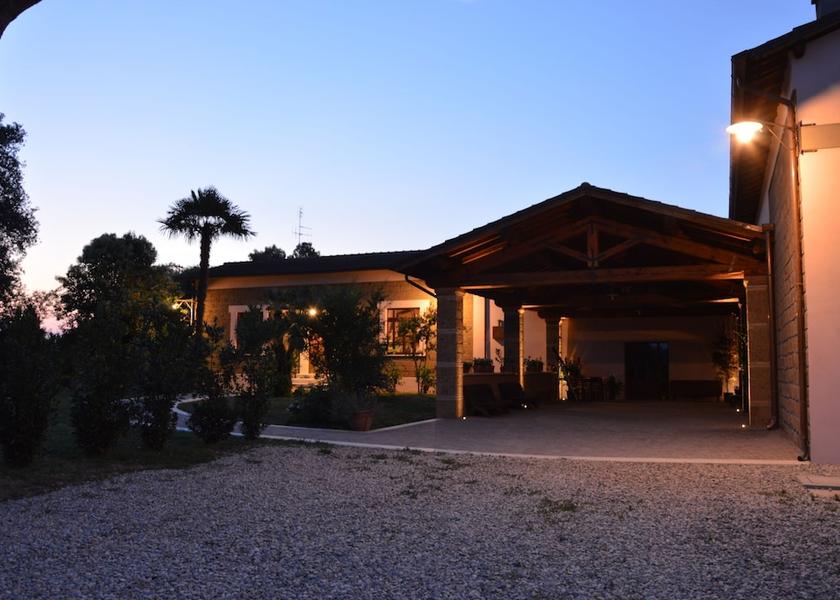Lazio Civita Castellana Front of property - evening/night