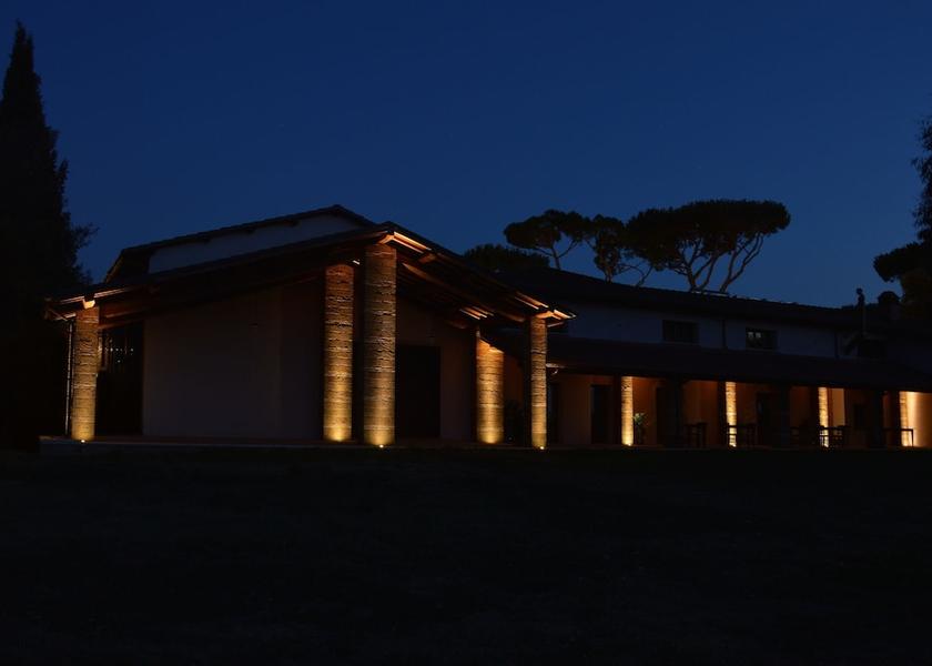 Lazio Civita Castellana Front of property - evening/night