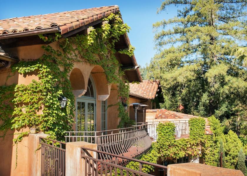 California Los Gatos View from property