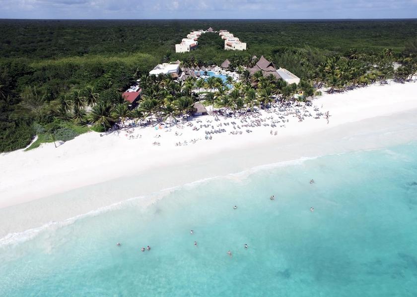 Quintana Roo Xpu-Ha Aerial View
