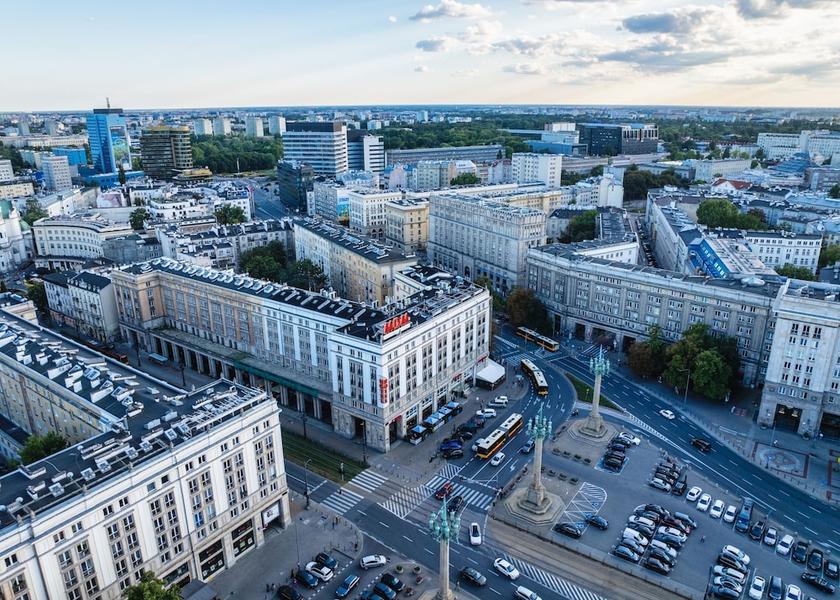 Masovian Voivodeship Warsaw Aerial View