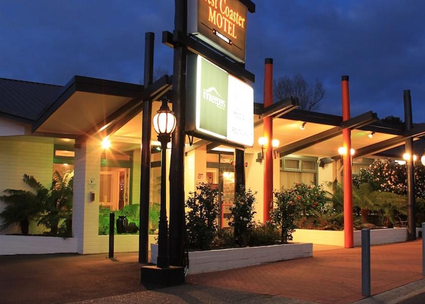 Tasmania Queenstown Front of property - evening/night