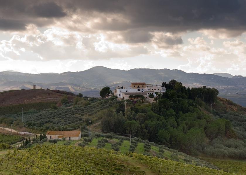 Sicily Monreale Aerial View
