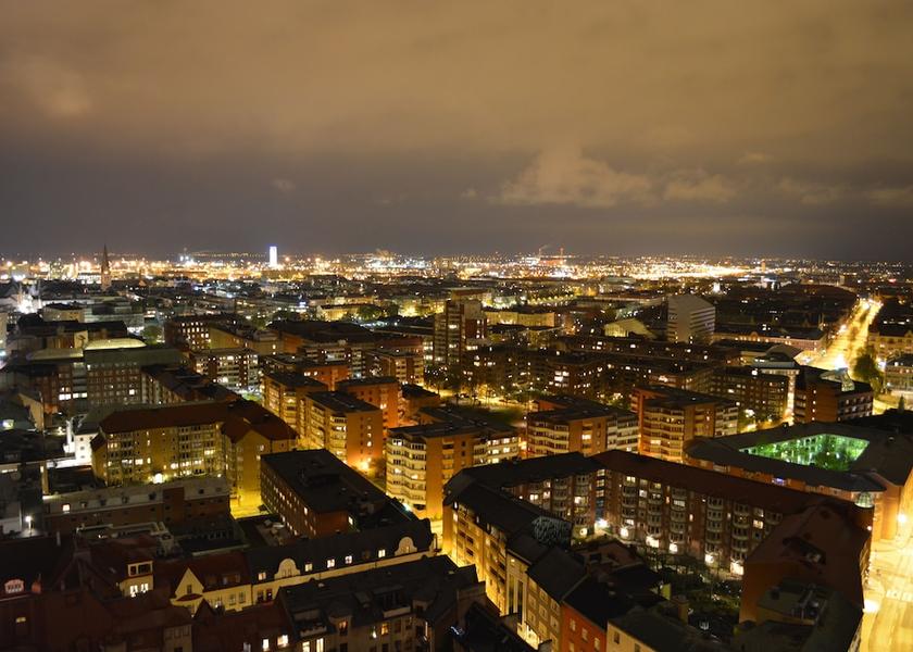 Skåne County Malmö View from property