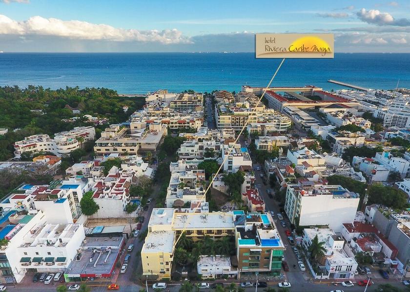 Quintana Roo Playa del Carmen Aerial view