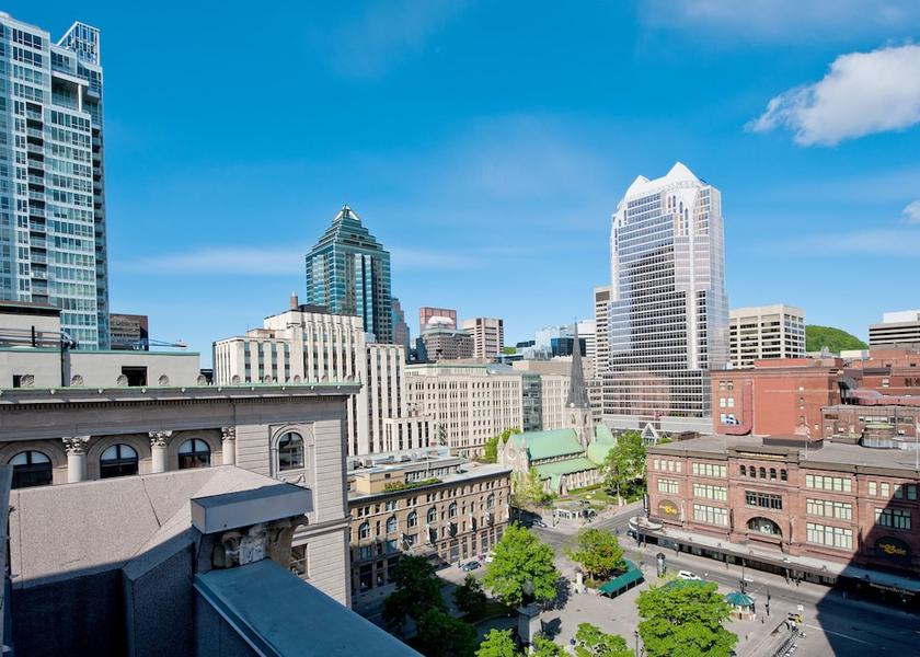 Quebec Montreal View from property