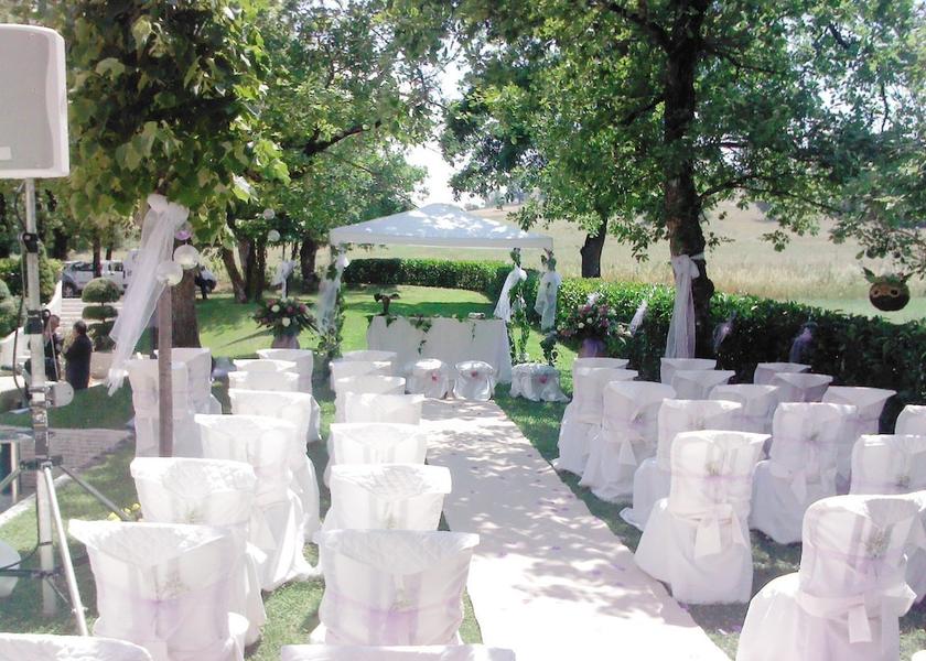 Campania Buccino Outdoor Wedding Area