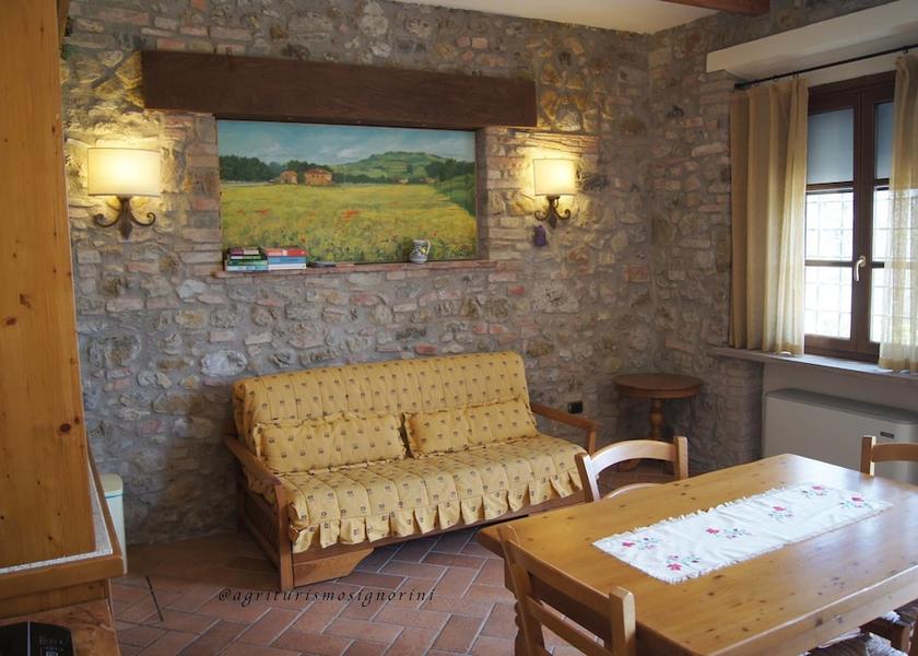 Tuscany Lajatico Living Area