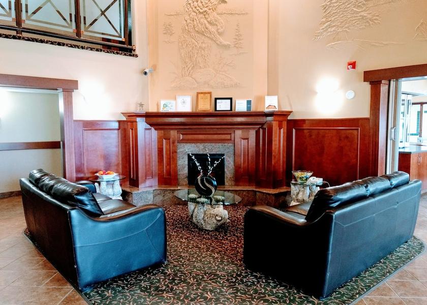 Alberta High Level Lobby sitting area
