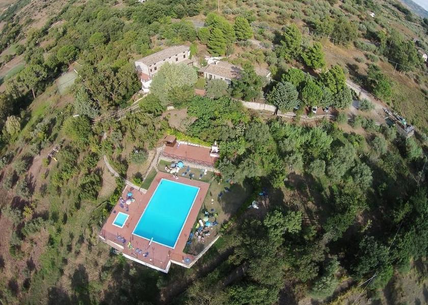 Sicily Polizzi Generosa Aerial view