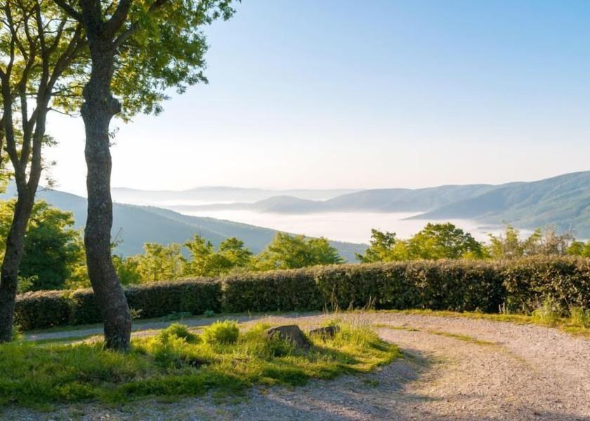 Tuscany Monterchi View from Property