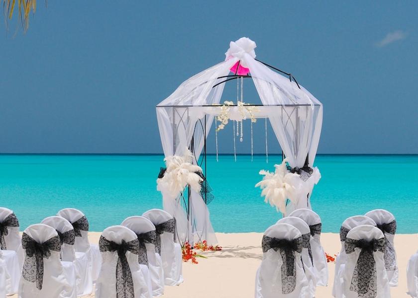  Jolly Harbour Outdoor wedding area