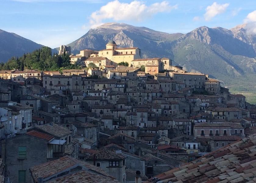 Calabria Morano Calabro View from Property