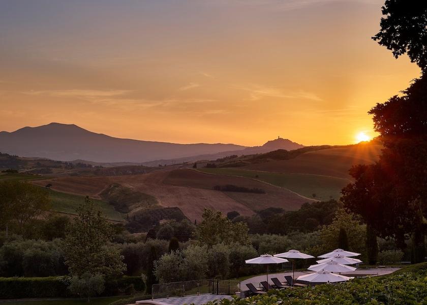 Tuscany San Casciano dei Bagni Valley view