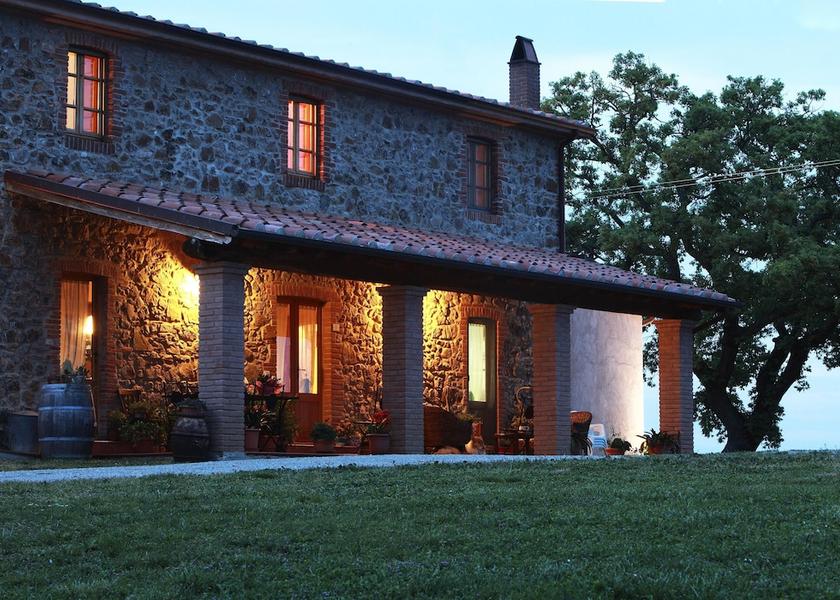 Front of property - evening/night