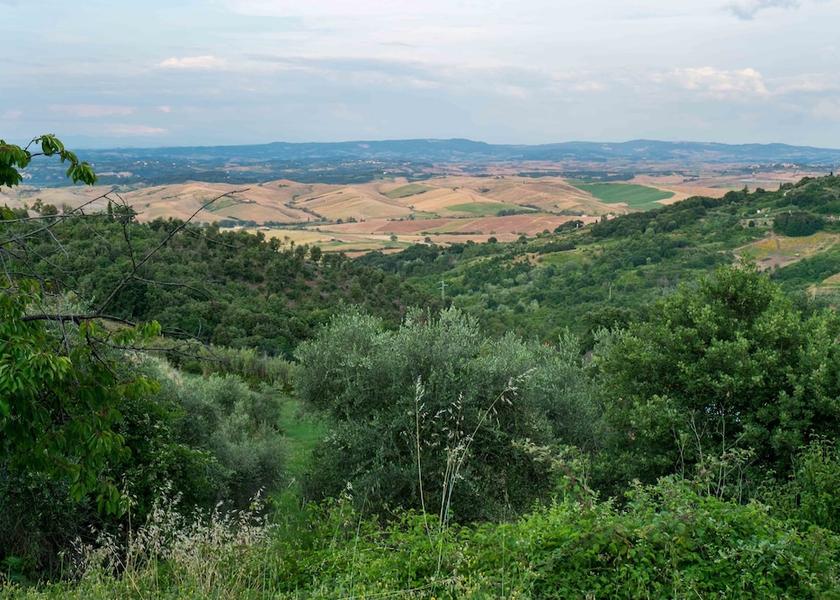 Tuscany Casciana Terme Lari View from Property