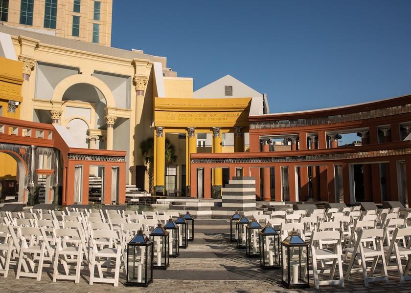 Louisiana New Orleans Outdoor wedding area