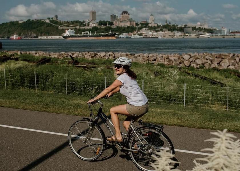 Quebec Levis Bicycling