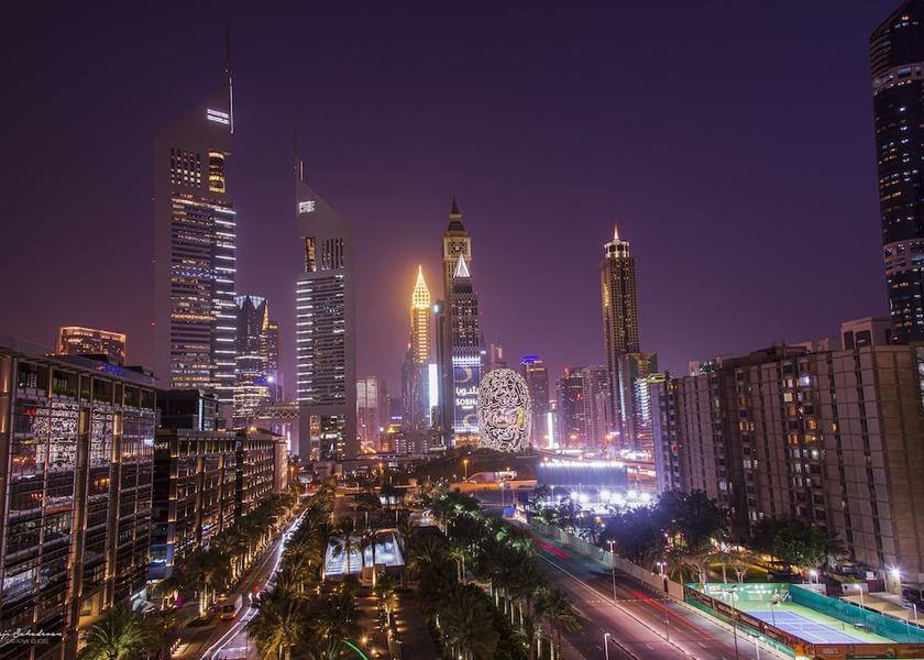 Dubai Emirate Dubai City view from property