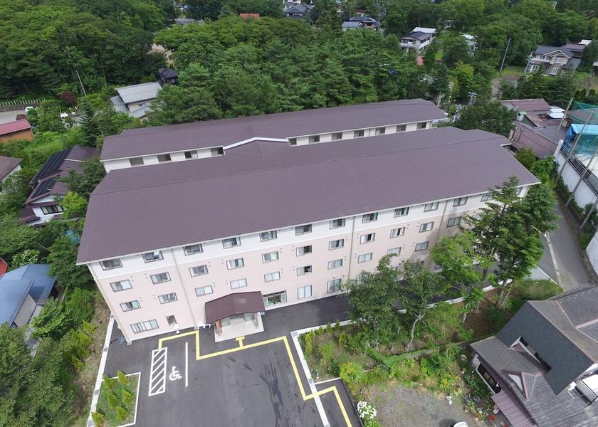 Yamanashi Yamanakako Aerial view