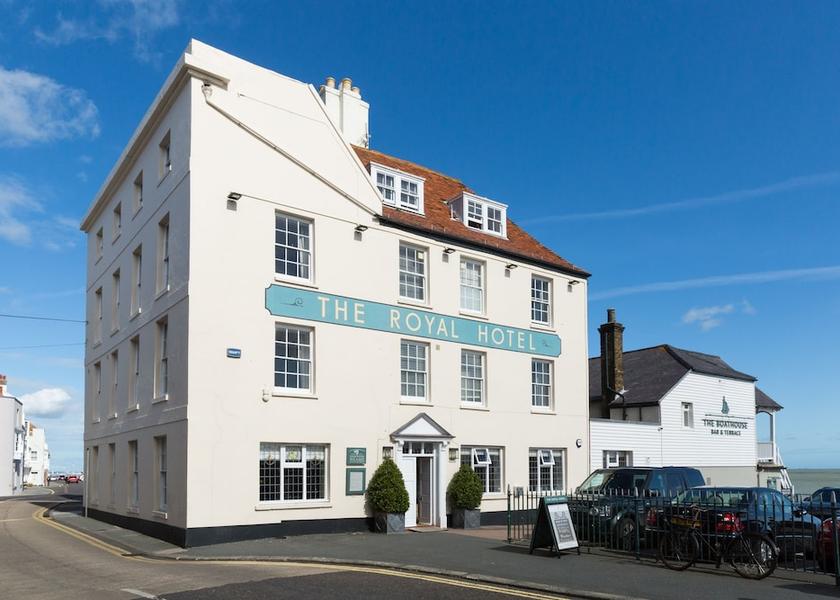 England Deal Front of property