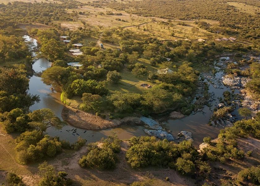 Narok County Maasai Mara Aerial view