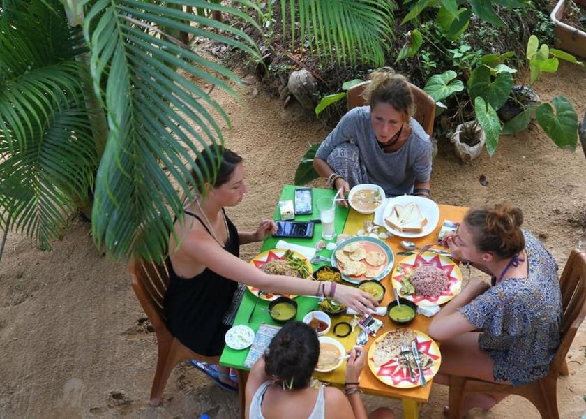 Matara District Weligama Dining Area