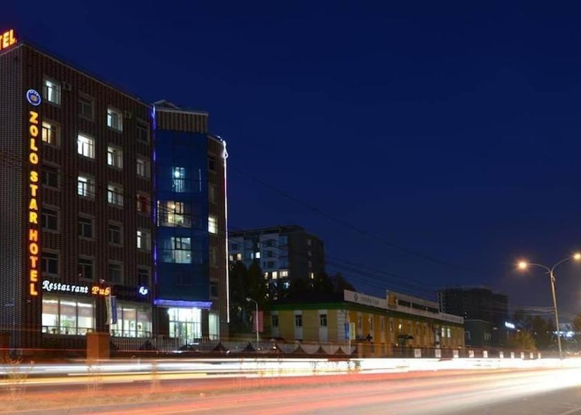  Ulaanbaatar Front of property - evening/night
