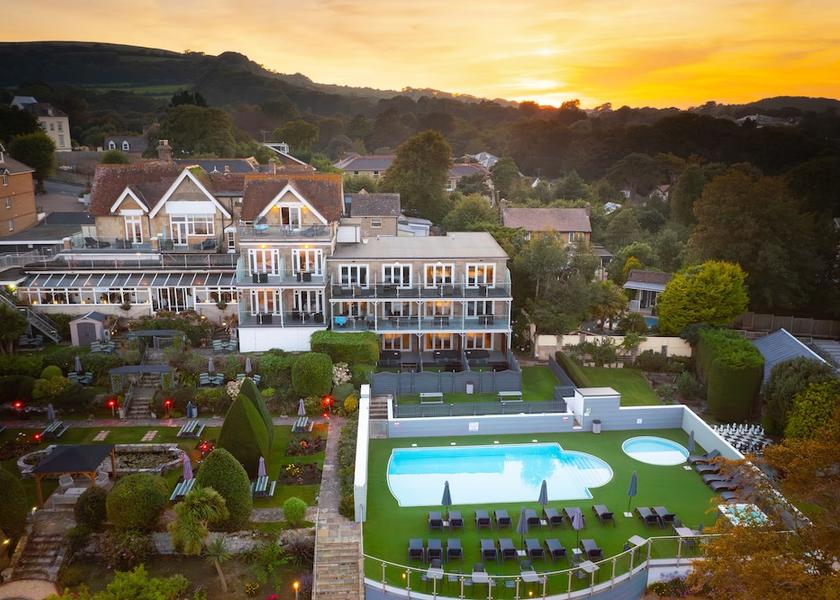 England Shanklin Aerial view
