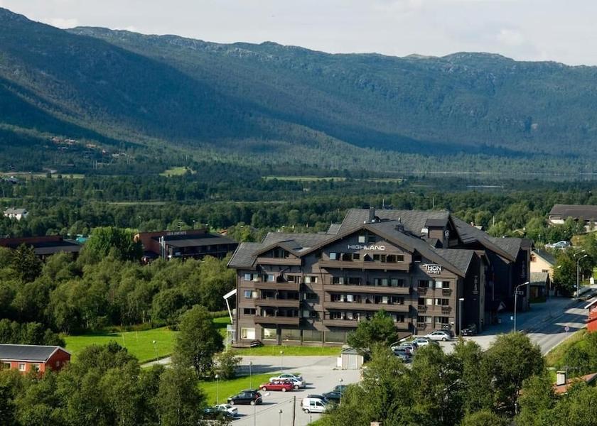 Buskerud Hol Aerial view