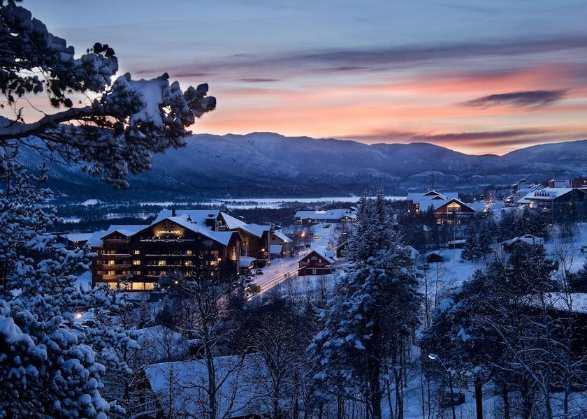 Buskerud Hol Aerial view