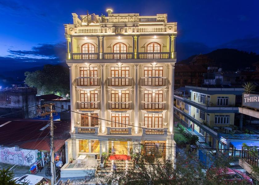 Gandaki Pokhara Front of property - evening/night