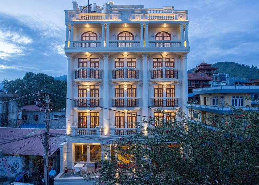 Gandaki Pokhara Front of property - evening/night