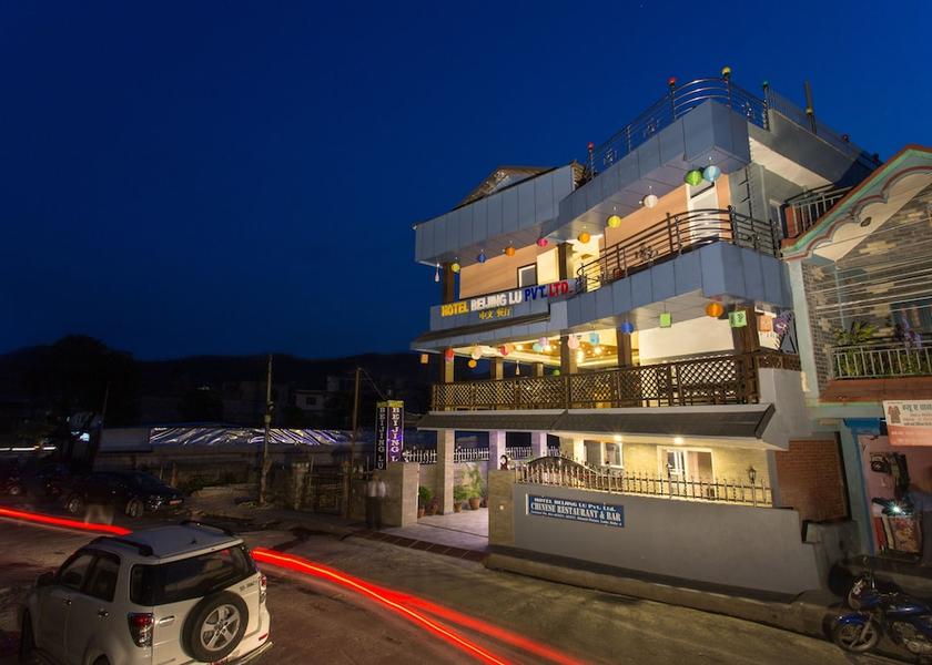 Gandaki Pokhara Front of property - evening/night