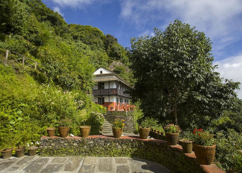 Bagmati Mahamanjushree Nagarkot Courtyard
