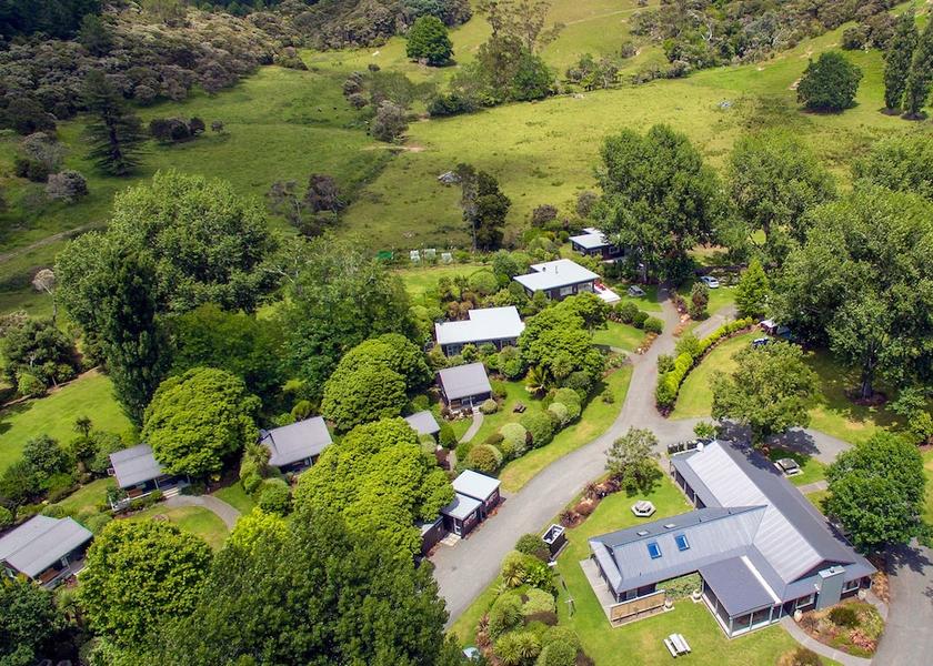 Waikato Cooks Beach Aerial view